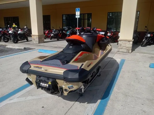 Slide: The Image of Sea-Doo RXP-X™ 325 Tech, BRP Premium A, iBR Metallic Tan 2025 - 14