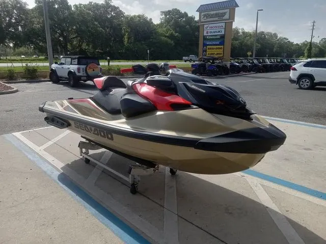 Slide: The Image of Sea-Doo RXP-X™ 325 Tech, BRP Premium A, iBR Metallic Tan 2025 - 6