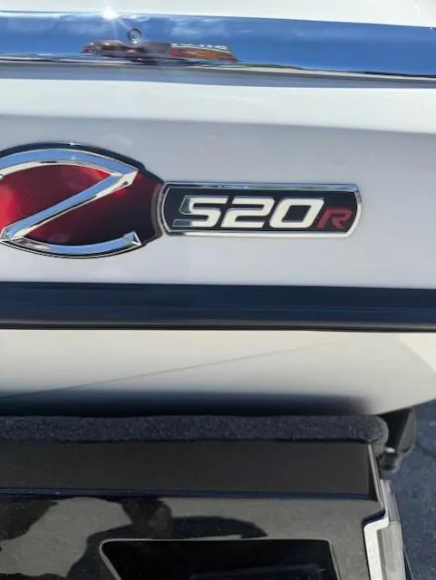 Slide: The Image of 2025 Ranger Z520R boat emblem on white surface. - 3