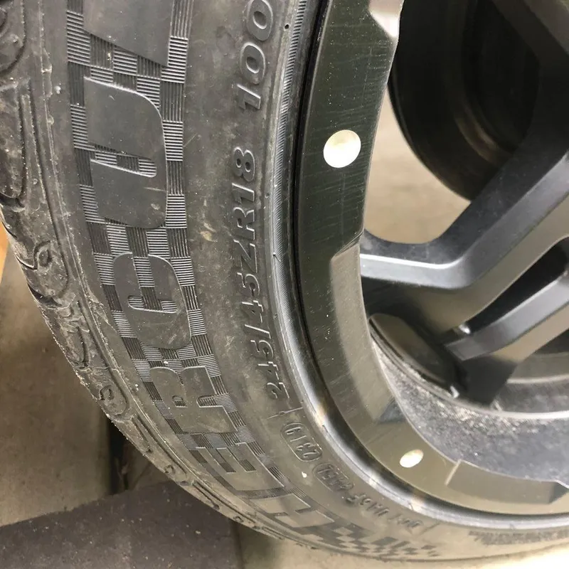 Slide: The Image of Close-up of a Nitro Z20 2020 tire with visible tread and rim details. - 17