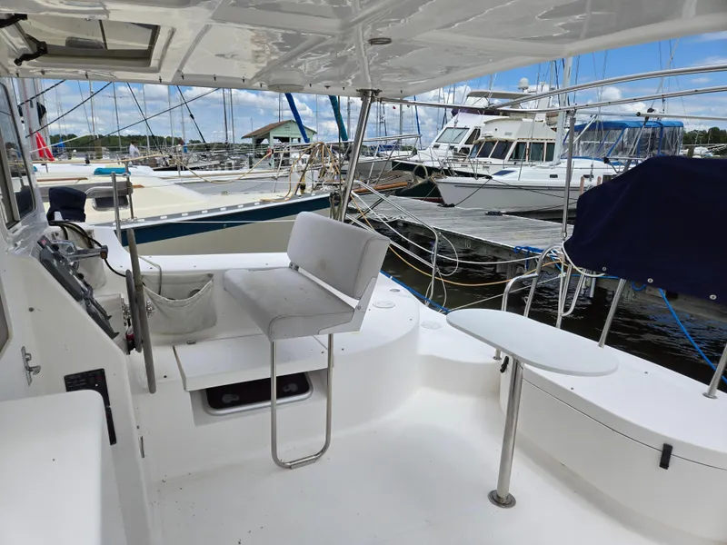 Slide: The Image of 2013 Gemini Legacy 35 helm area - 7