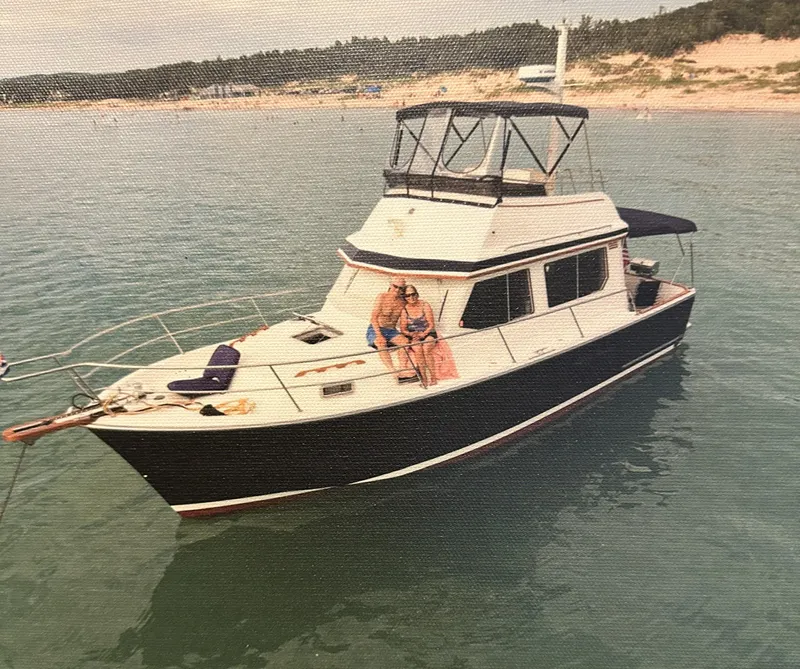 Slide: The Image of Sabre Sabreline 34 Flybridge 1999 - 74