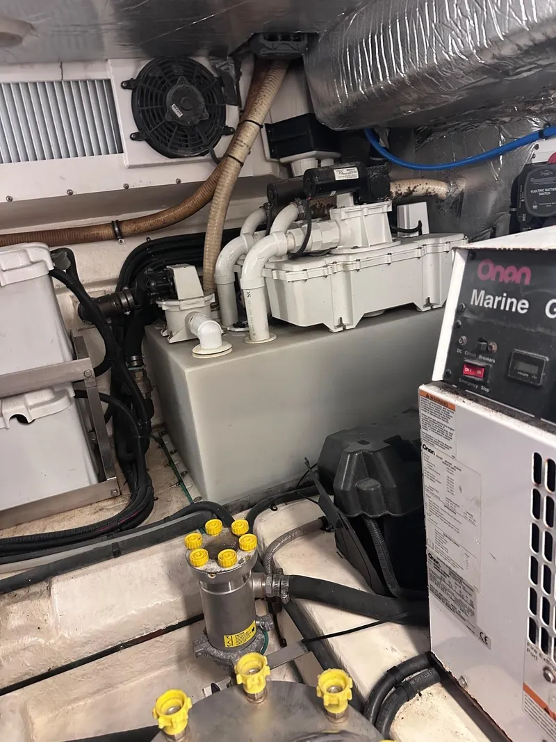 Slide: The Image of Riviera 51 Down Under - Engine Room - 21