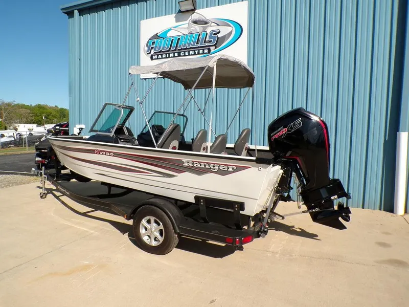 Slide: The Image of 2017 Ranger VS1780 boat with canopy at Foothills Marine Center. - 15