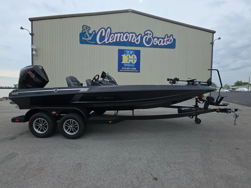 The Image of 2025 iKon vls20 boat on trailer at Clemons Boats dealership. - 0