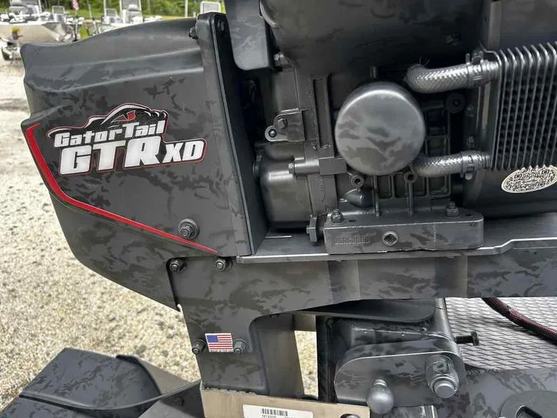 Slide: The Image of 2025 Gator Tail 1754 Extreme Series engine detail with GTR XD branding. - 13