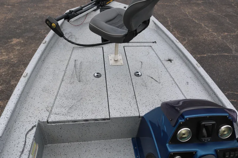 Slide: The Image of 2016 Xpress XP7 boat interior with swivel seat and control panel. - 12