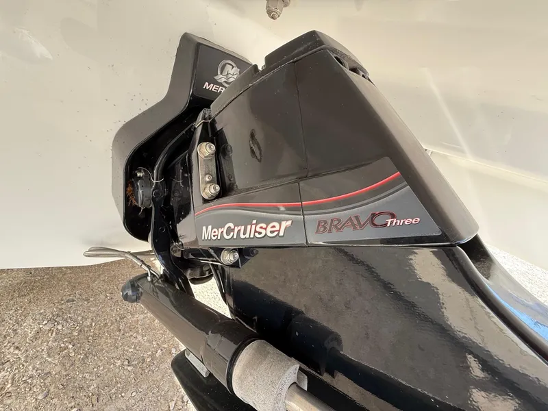 Slide: The Image of MerCruiser Bravo Three outdrive on 2009 Formula 240 Bowrider boat. - 5
