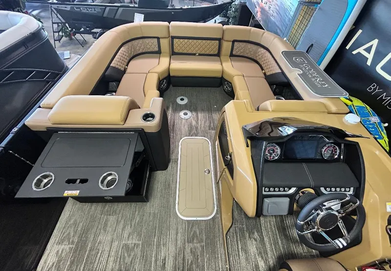 Slide: The Image of Godfrey Aqua Patio 235DFL-C Dual Flip Lounger Tripletoon 2025 - 3