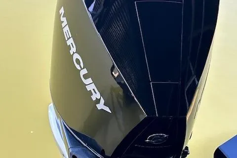 Slide: The Image of Mercury outboard motor on 2022 Regency 250 LE3 Sport boat. - 5
