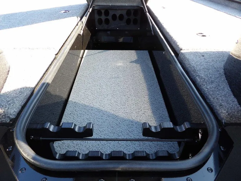 Slide: The Image of Interior view of 2025 Lund 1975 Renegade SS boat storage compartment. - 20