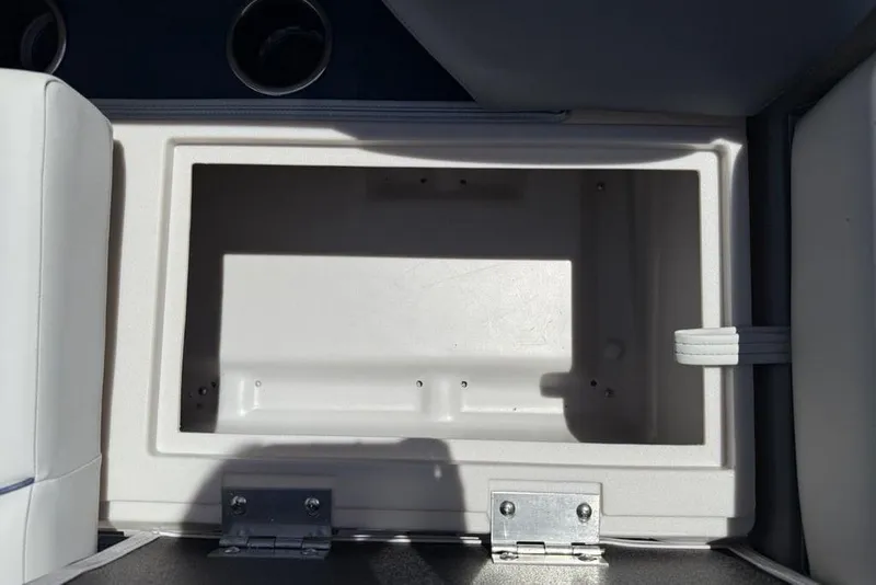 Slide: The Image of Storage compartment of 2025 Godfrey Sweetwater 2286 SB boat, featuring durable construction. - 28
