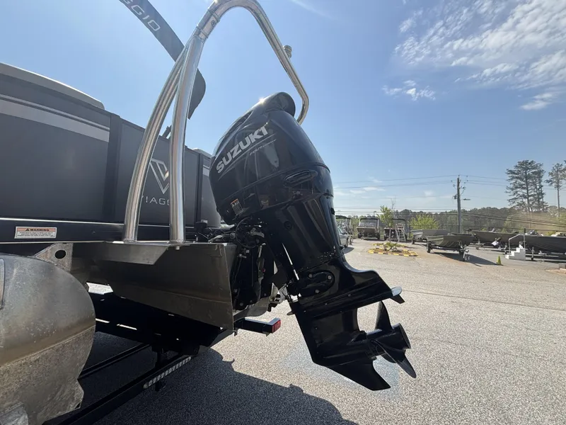 Slide: The Image of Viaggio Lago 20U Sport Toon TT w/Suzuki 115HP - 4-Stroke Engine and MMT Trailer 2022 - 26