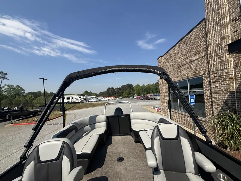 Slide: The Image of Viaggio Lago 20U Sport Toon TT w/Suzuki 115HP - 4-Stroke Engine and MMT Trailer 2022 - 43