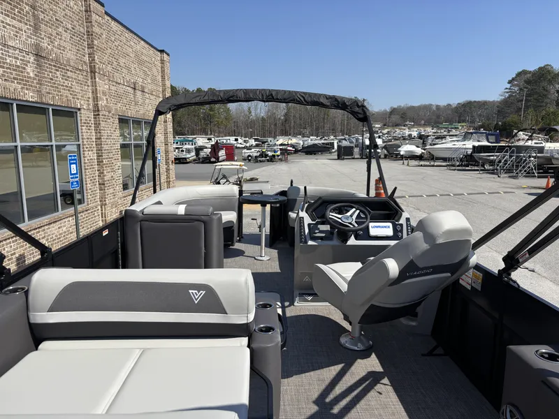 Slide: The Image of Viaggio Lago X22D Tripletoon w/Honda 250HP - 4-Stroke Engine 2025 - 20