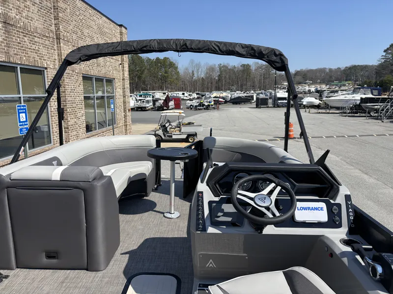 Slide: The Image of Viaggio Lago X22D Tripletoon w/Honda 250HP - 4-Stroke Engine 2025 - 22