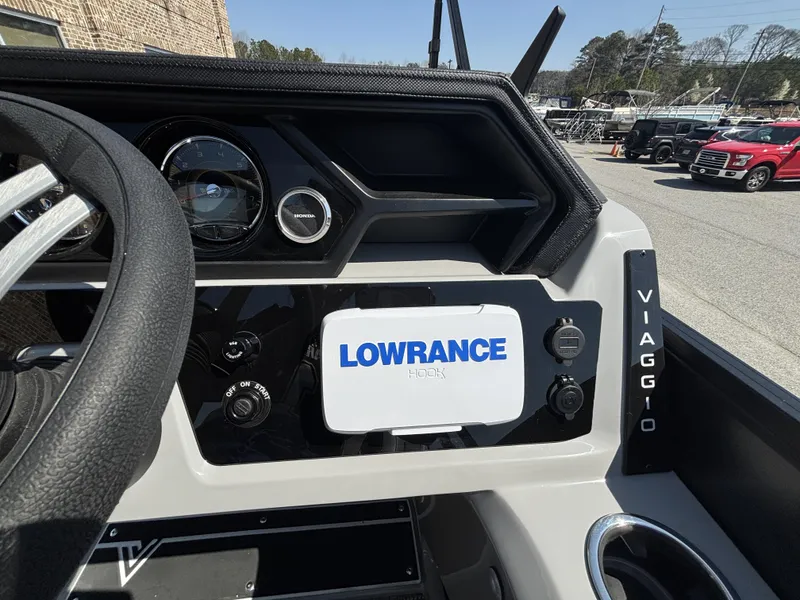 Slide: The Image of Viaggio Lago X22D Tripletoon w/Honda 250HP - 4-Stroke Engine 2025 - 44