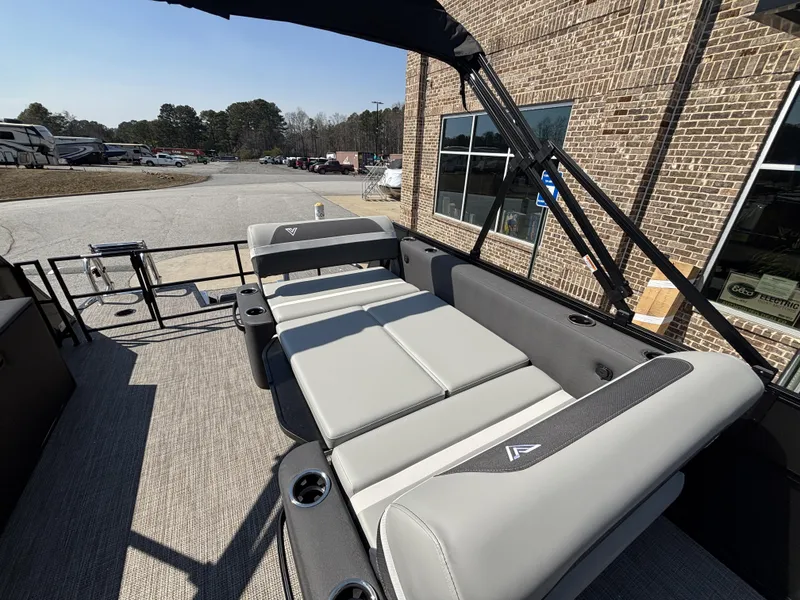 Slide: The Image of Viaggio Lago X22D Tripletoon w/Honda 250HP - 4-Stroke Engine 2025 - 48