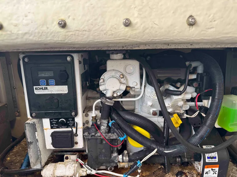 Slide: The Image of Engine compartment of a 2015 Formula 350 Crossover Bowrider with Kohler generator. - 30