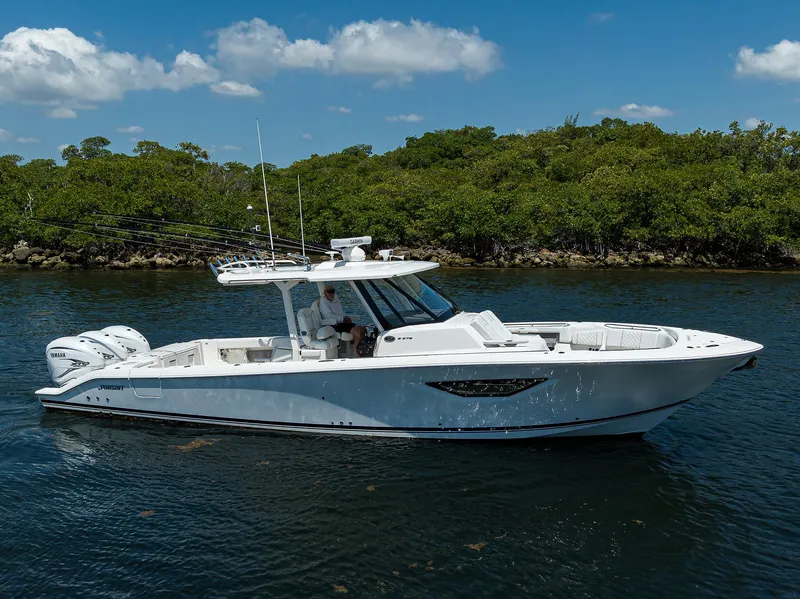 The Image of Pursuit 37 REEL DEAL - Starboard Profile - 0