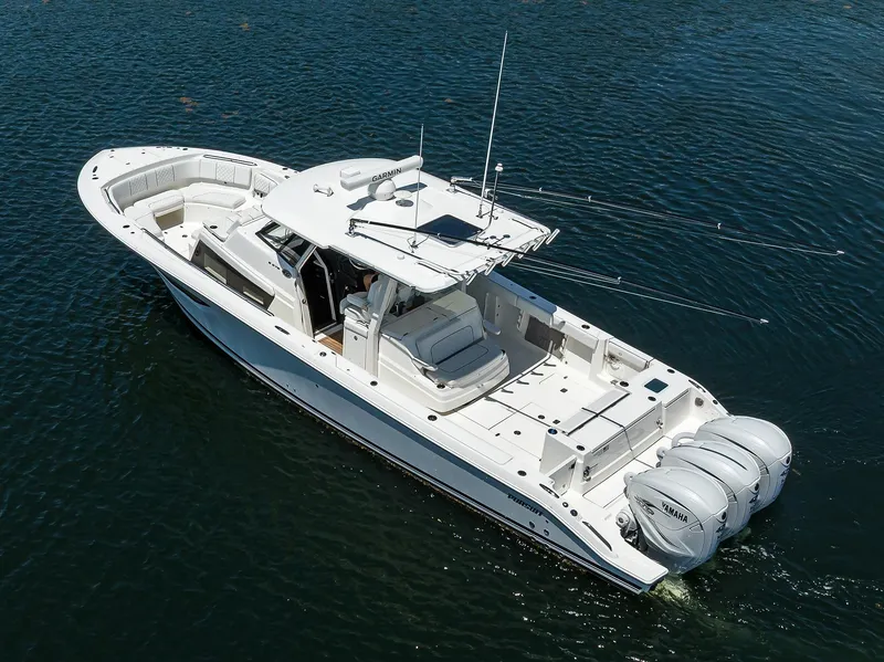 Slide: The Image of Pursuit 37 REEL DEAL - Port Aerial Profile - 50