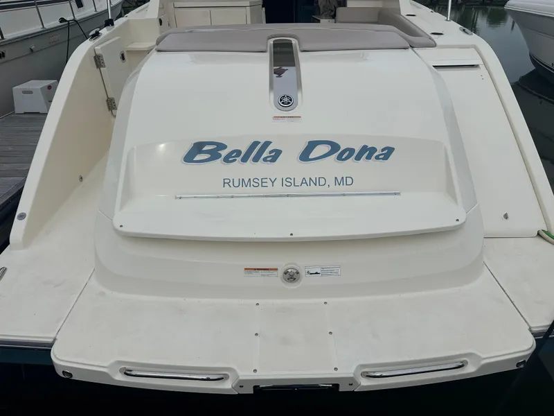 Slide: The Image of 2014 Pursuit SC 365i Sport Coupe boat named "Bella Dona" at Rumsey Island, MD. - 9