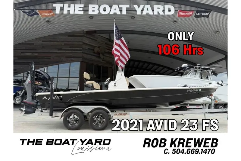 The Image of 2021 Avid FS23 Mag Platinum boat with 106 hours at The Boat Yard, Louisiana. - 0
