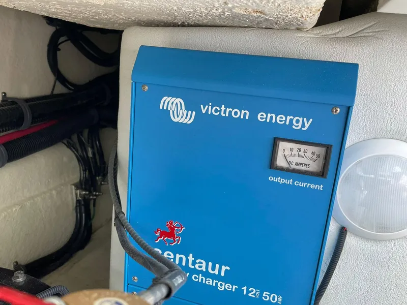 Slide: The Image of Victron Energy Centaur battery charger in 2023 Formula 330 Crossover Bowrider OB. - 44