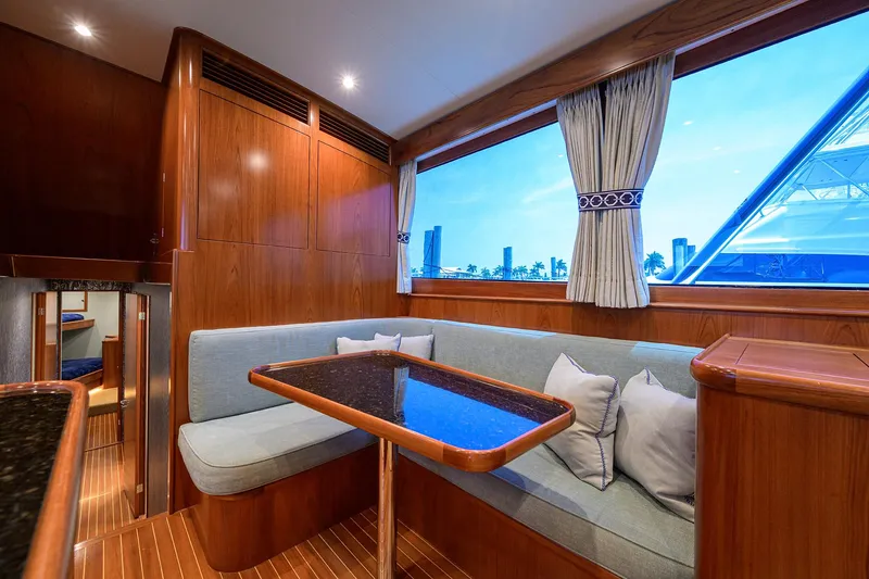 Slide: The Image of Rybovich 62 Base Camp - Dinette - 14