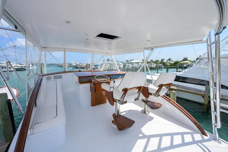 Slide: The Image of Rybovich 62 Base Camp - Flybridge - 33