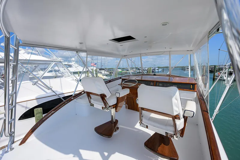 Slide: The Image of Rybovich 62 Base Camp - Flybridge - 34