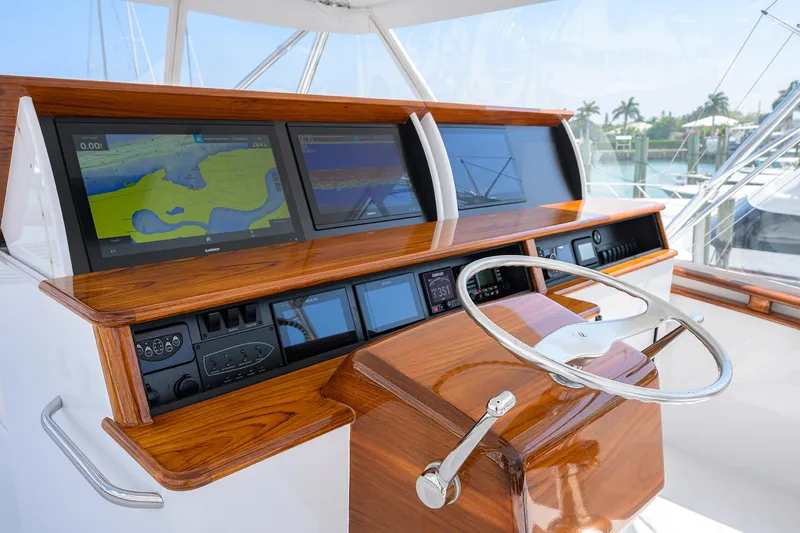 Slide: The Image of Rybovich 62 Base Camp - Flybridge - 40