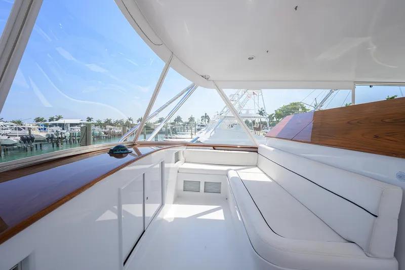 Slide: The Image of Rybovich 62 Base Camp - Flybridge - 41