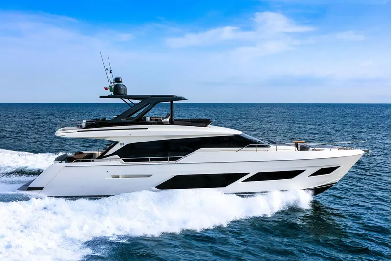 Slide: The Image of Ferretti Yachts 720 2026 - 1