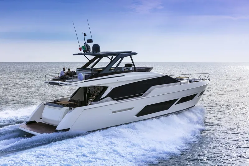 Slide: The Image of Ferretti Yachts 720 2026 - 2