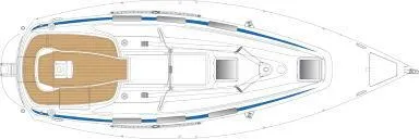 Slide: The Image of Bavaria 32 Deck Layout - 24