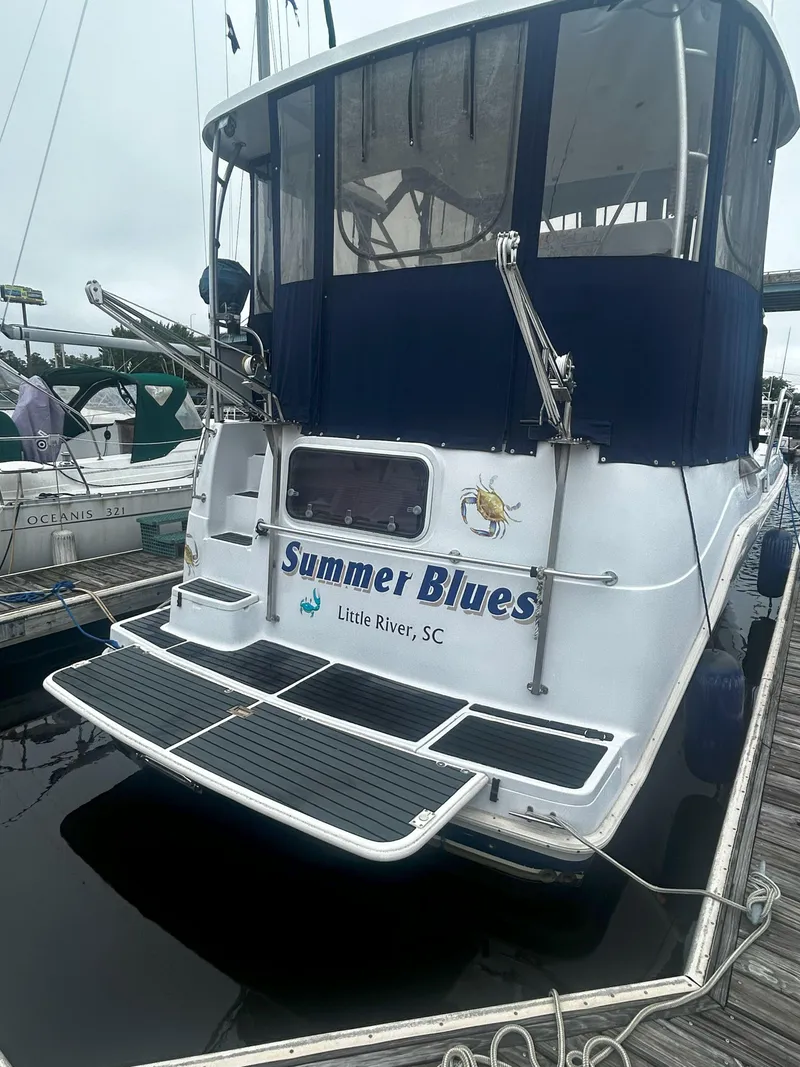 Slide: The Image of 1997 Mainship 34' M/Y "Summer Blues" docked in Little River, SC. - 2