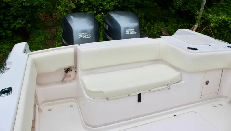 Slide: The Image of Aft seating with new bolsters - 16