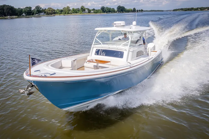 Slide: The Image of Hinckley Yachts Sport Boat 40 C 2024 - 1