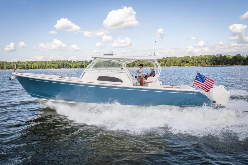 Slide: The Image of Hinckley Yachts Sport Boat 40 C 2024 - 2