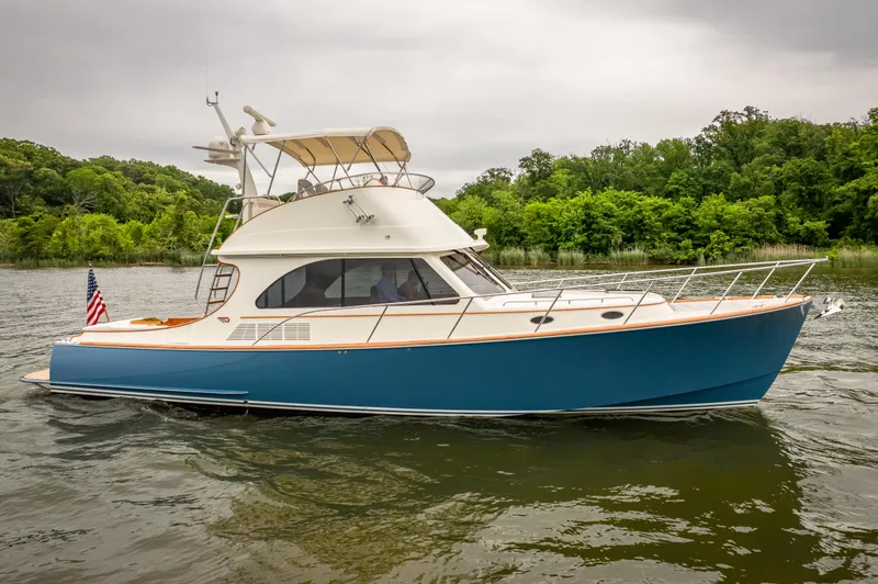 Slide: The Image of Hinckley Yachts Talaria 43 Flybridge 2023 - 10
