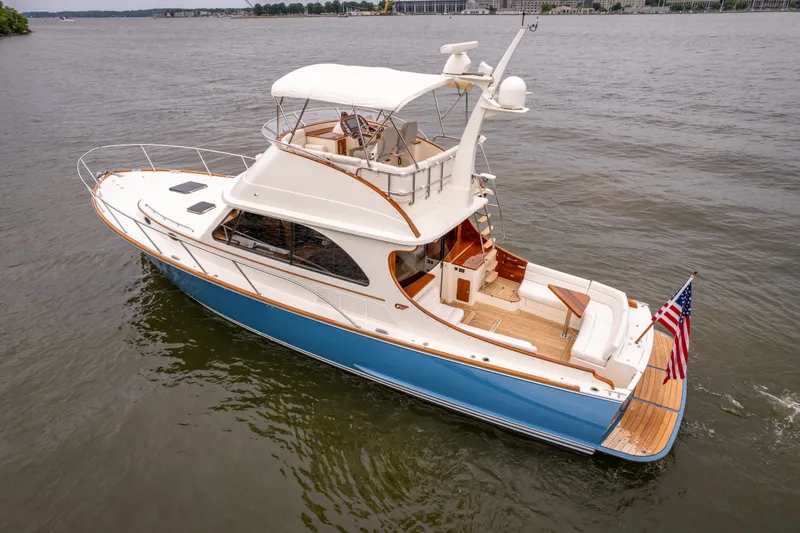 Slide: The Image of Hinckley Yachts Talaria 43 Flybridge 2023 - 11