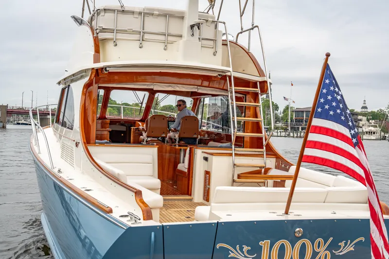 Slide: The Image of Hinckley Yachts Talaria 43 Flybridge 2023 - 12