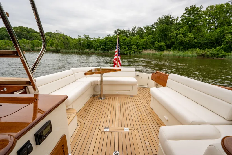 Slide: The Image of Hinckley Yachts Talaria 43 Flybridge 2023 - 24