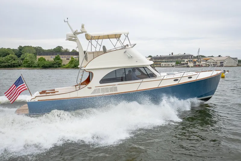 Slide: The Image of Hinckley Yachts Talaria 43 Flybridge 2023 - 3
