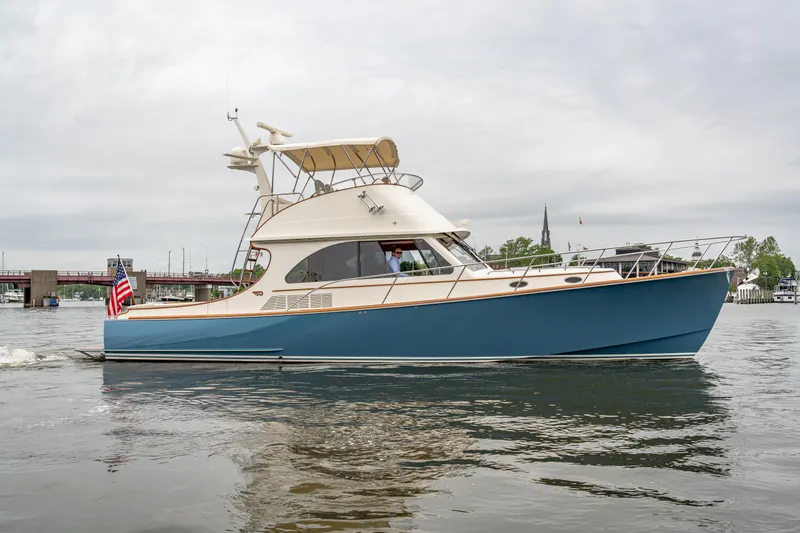Slide: The Image of Hinckley Yachts Talaria 43 Flybridge 2023 - 4