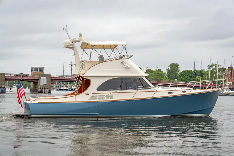 Slide: The Image of Hinckley Yachts Talaria 43 Flybridge 2023 - 6