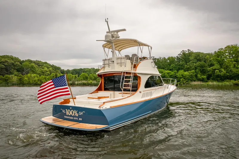 Slide: The Image of Hinckley Yachts Talaria 43 Flybridge 2023 - 80