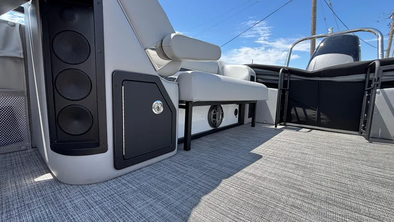 Slide: The Image of 2025 JC Neptoon 25TT Sport interior with sleek seating and modern design elements. - 29