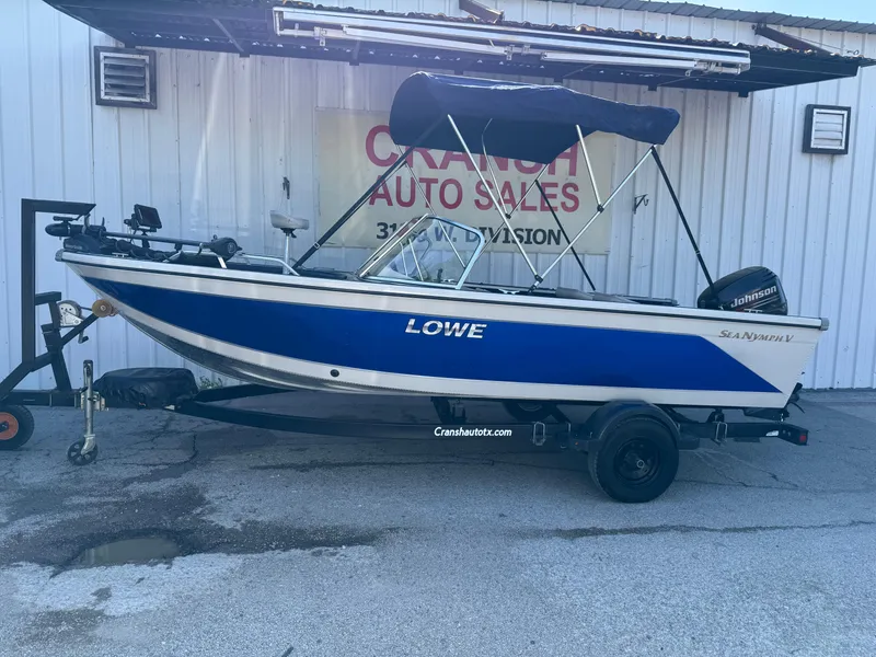 Slide: The Image of 2002 Lowe Sea Nymph V Series FM 180 boat at Cransh Auto Sales. - 18